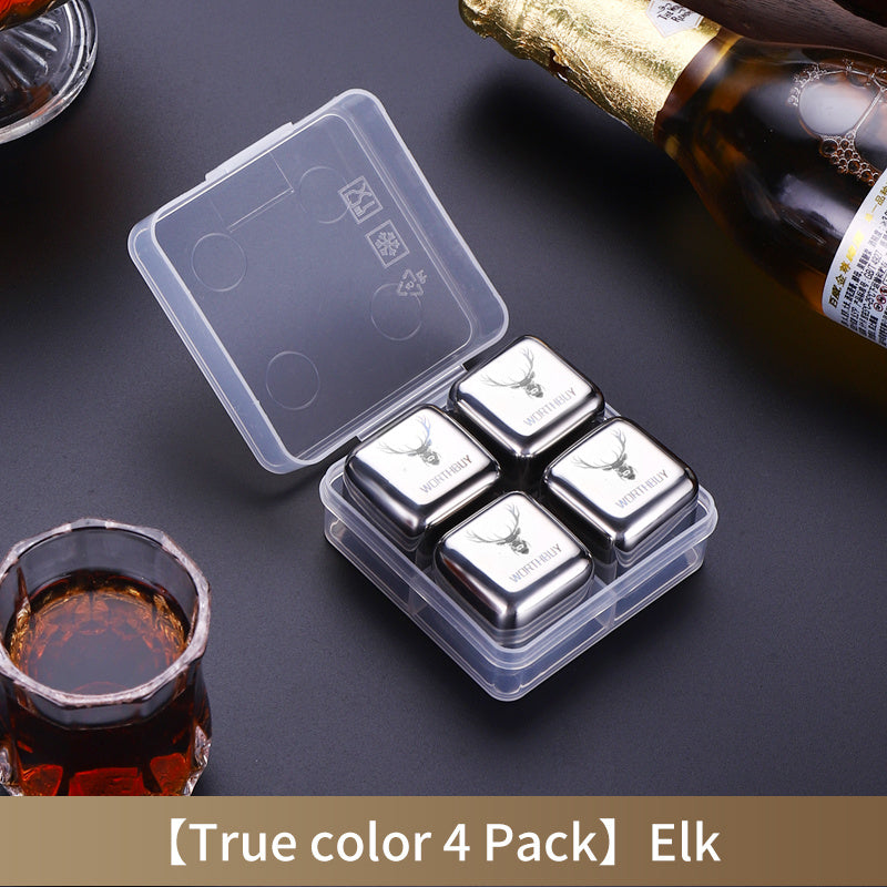 304 Stainless Steel Food Grade Metal Ice Cubes