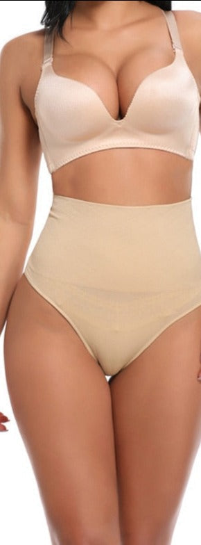High Waist Tummy Control Panty - Thin Women's Underwear briefs