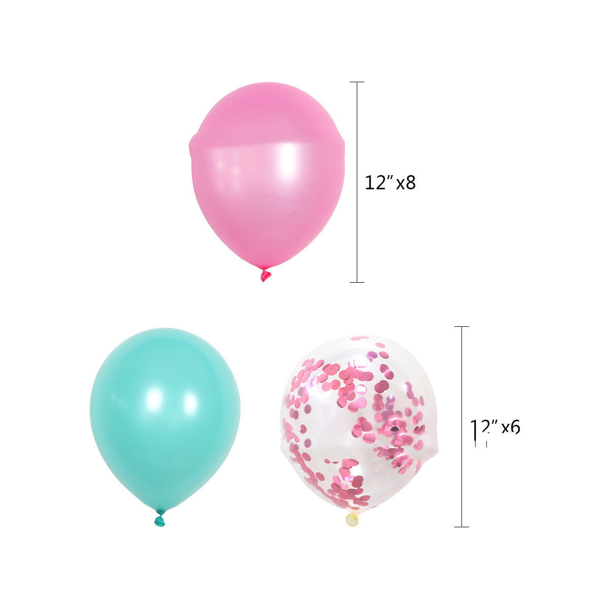 Makeup Party Balloons & Banner for Girl Baby Shower