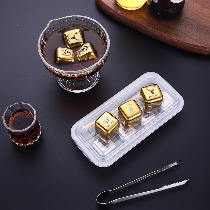 304 Stainless Steel Food Grade Metal Ice Cubes