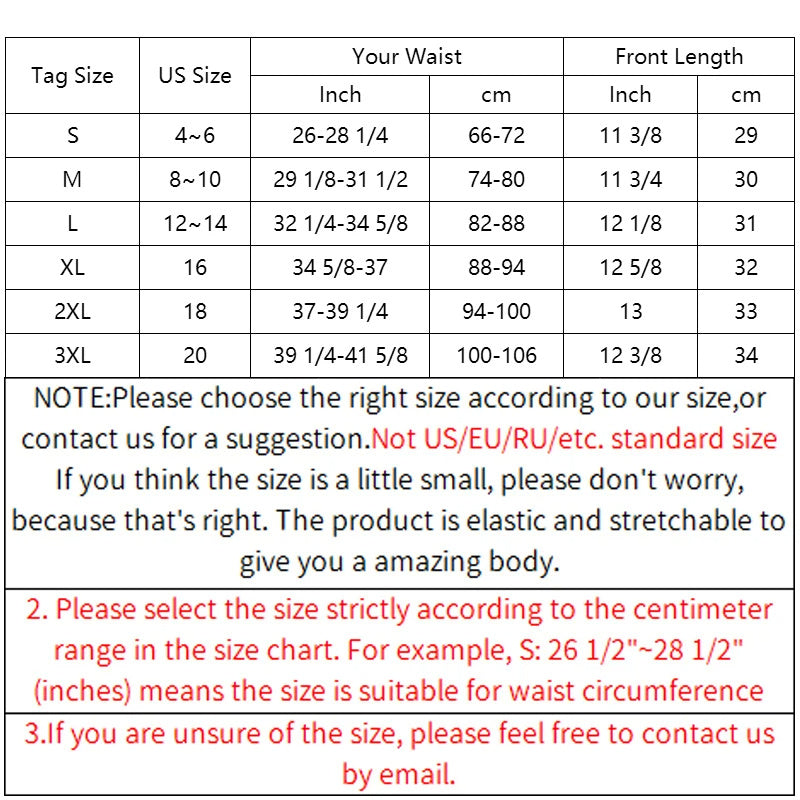High Waist Tummy Control Panty - Thin Women's Underwear briefs