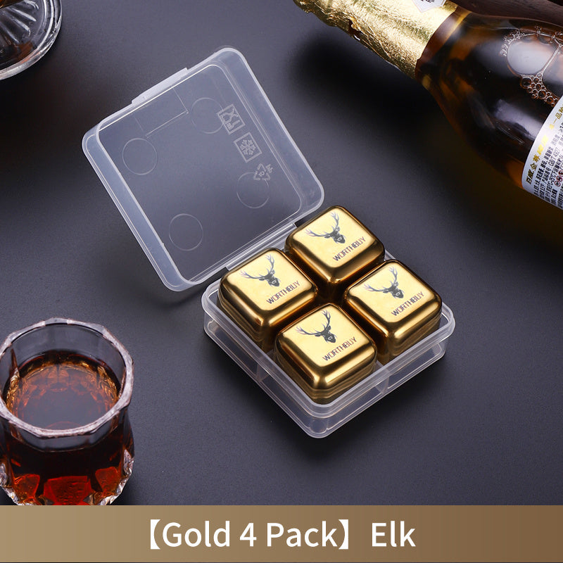 304 Stainless Steel Food Grade Metal Ice Cubes