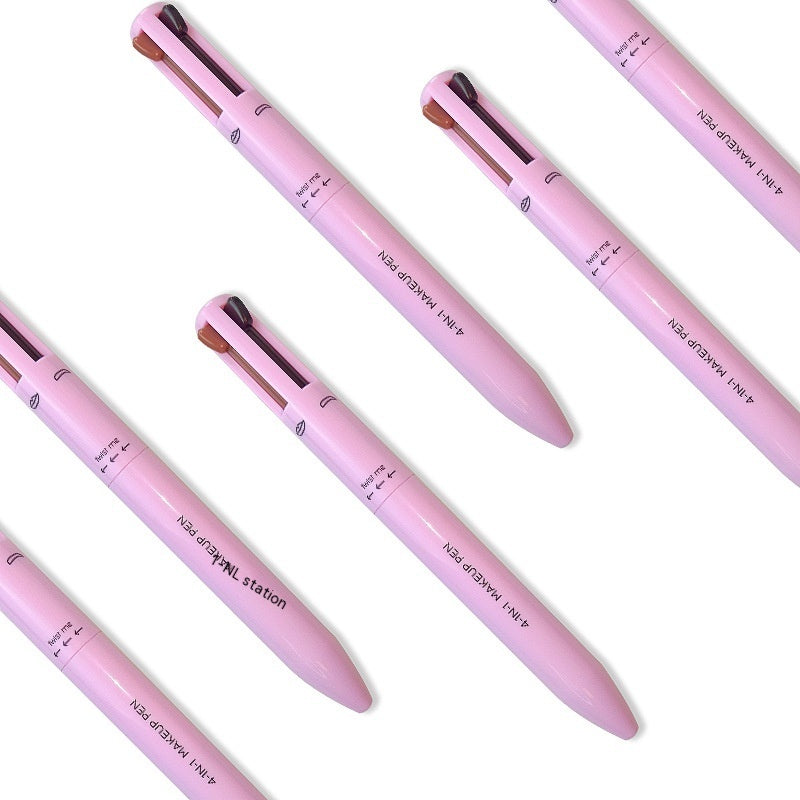 4 in 1 make up pen - Highlighter, Lip Liner ,Eyeliner, Eyebrow Pencil
