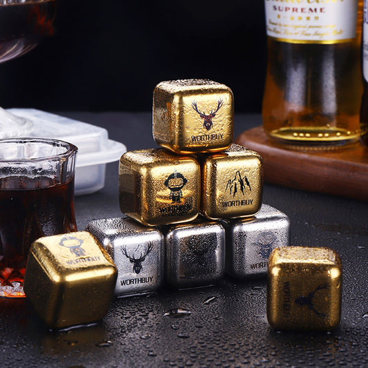 304 Stainless Steel Food Grade Metal Ice Cubes