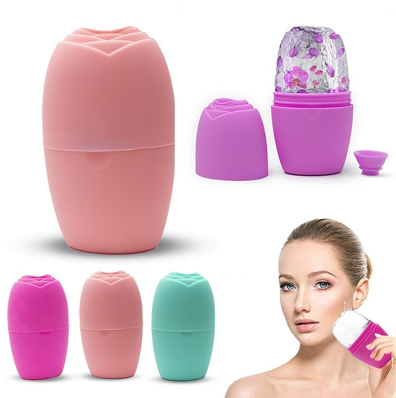 Silicone Face Ice Roller - Compress Ice Tray