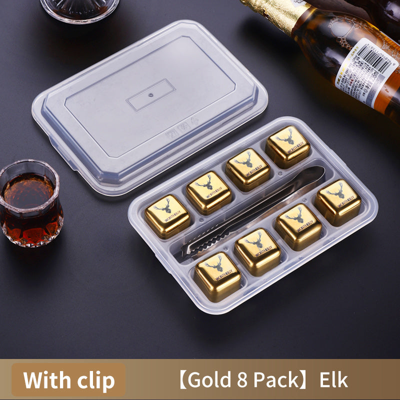304 Stainless Steel Food Grade Metal Ice Cubes