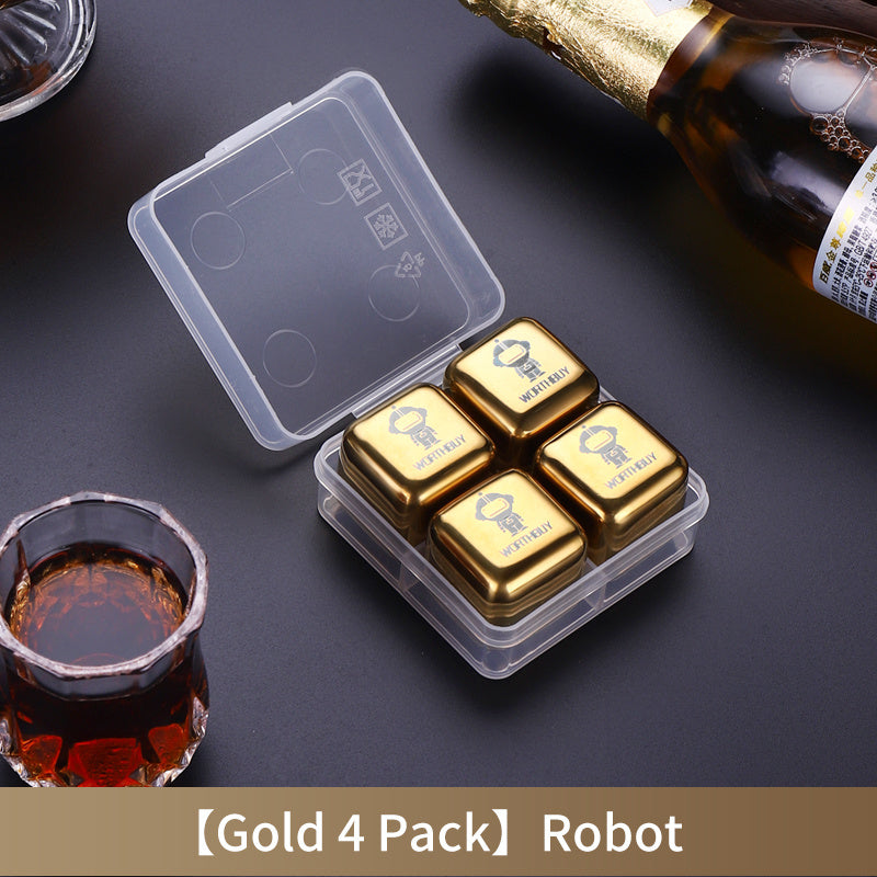 304 Stainless Steel Food Grade Metal Ice Cubes
