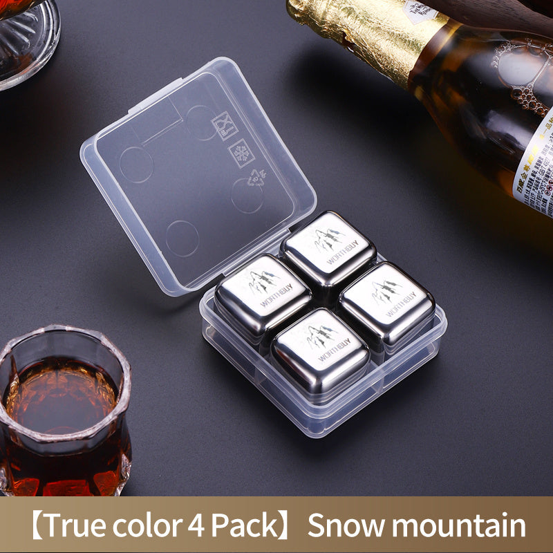304 Stainless Steel Food Grade Metal Ice Cubes