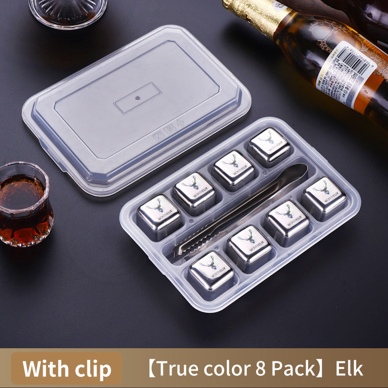 304 Stainless Steel Food Grade Metal Ice Cubes