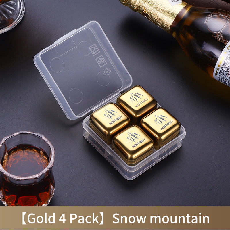 304 Stainless Steel Food Grade Metal Ice Cubes