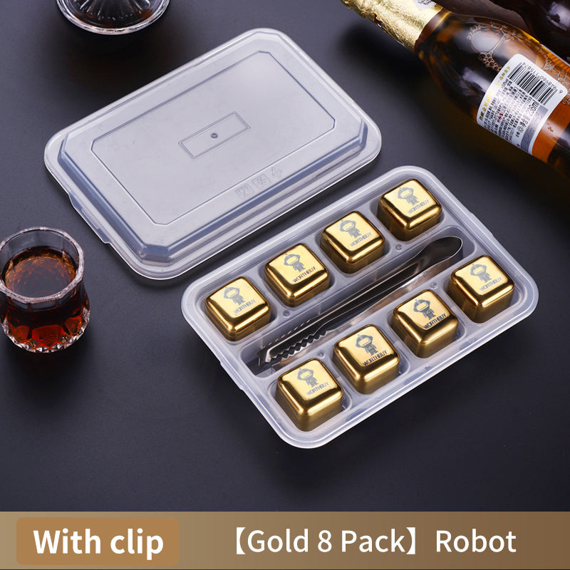 304 Stainless Steel Food Grade Metal Ice Cubes