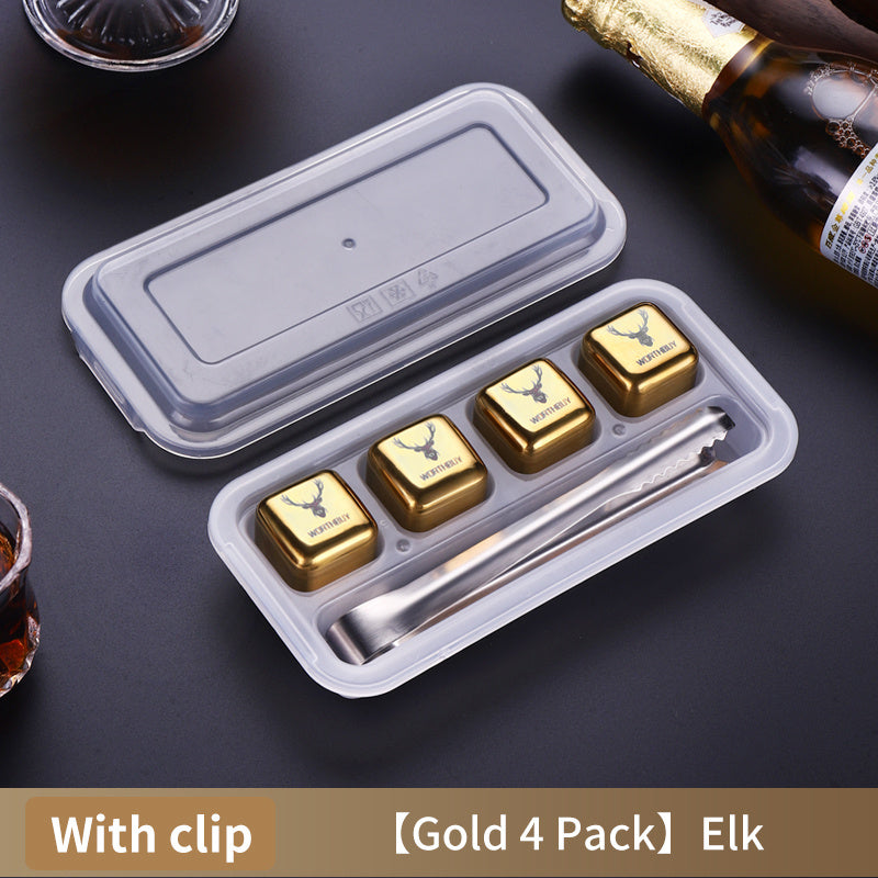 304 Stainless Steel Food Grade Metal Ice Cubes