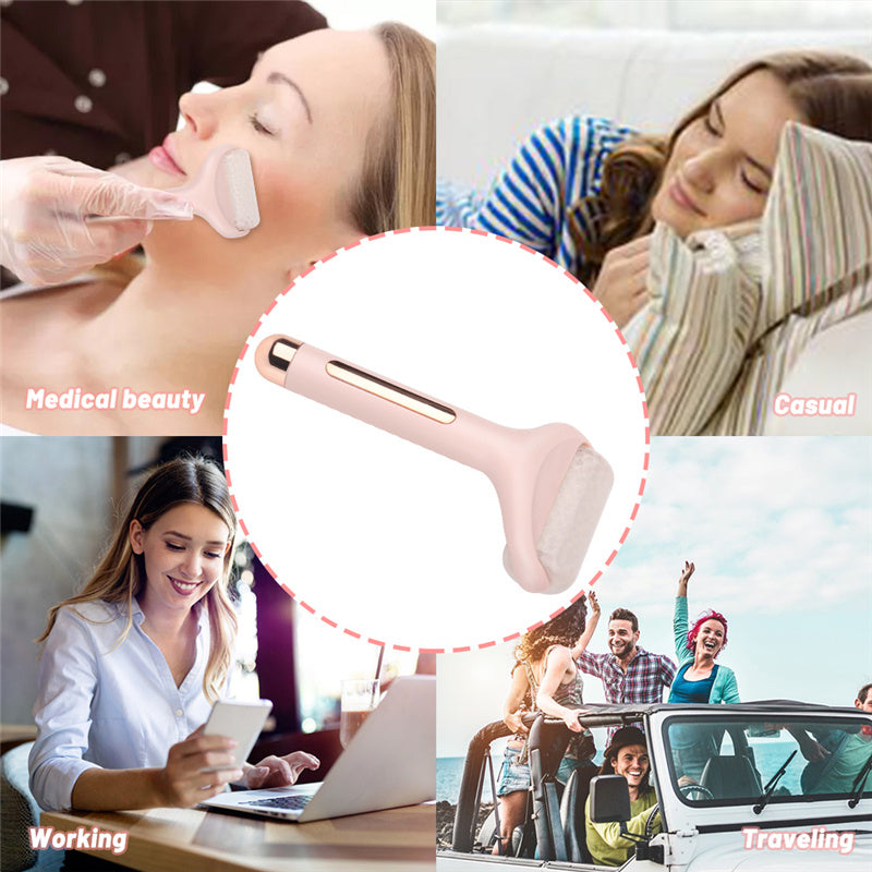 Ice Face Roller - Facial Cooling Device Shrinks And Tightens Skin Massage