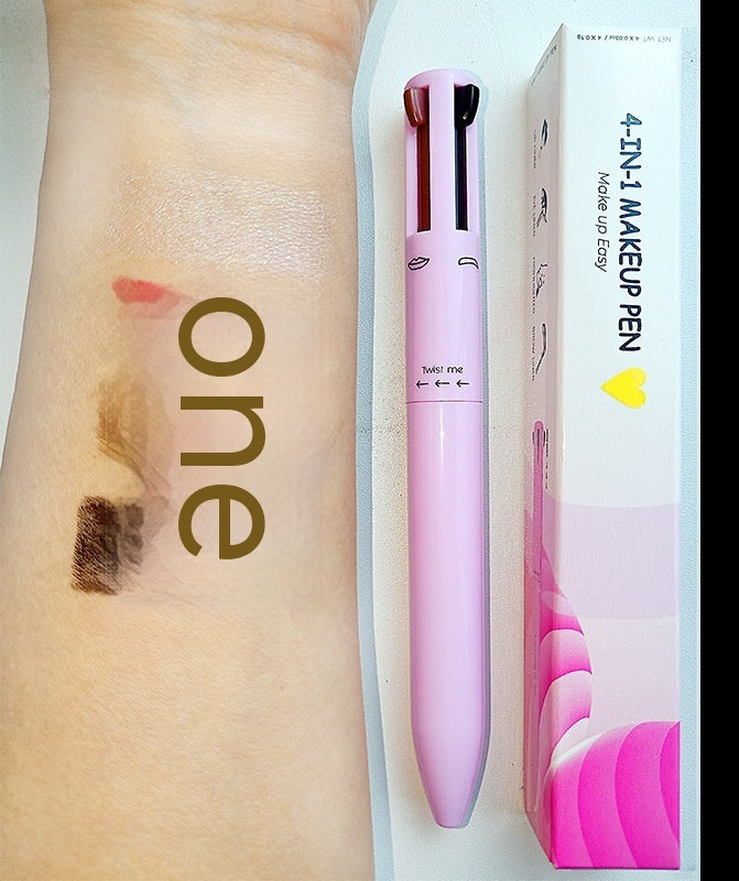 4 in 1 make up pen - Highlighter, Lip Liner ,Eyeliner, Eyebrow Pencil