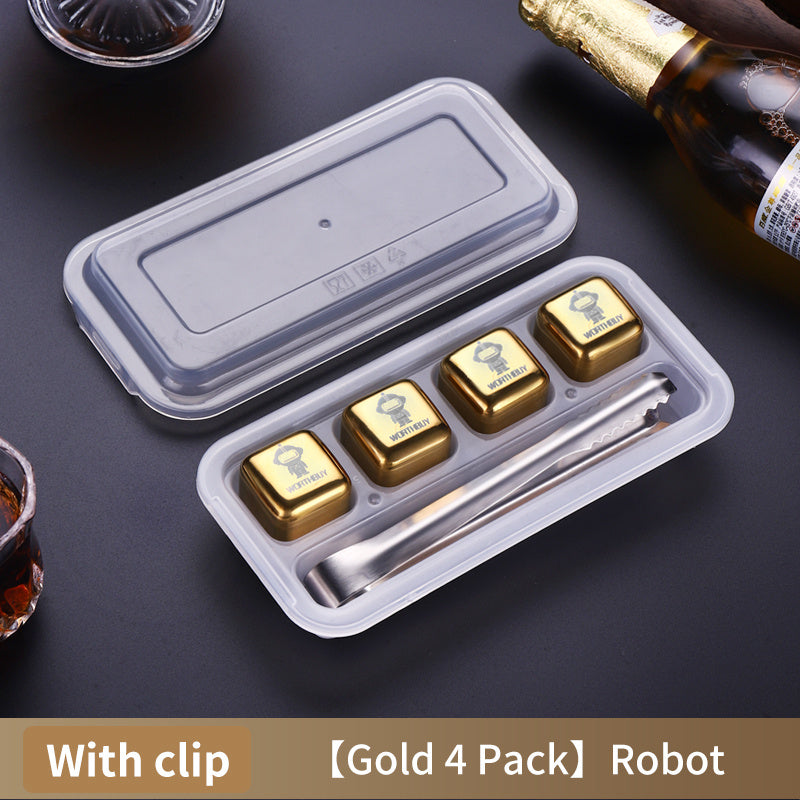 304 Stainless Steel Food Grade Metal Ice Cubes