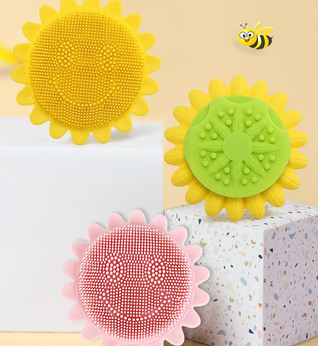 Silicone Super Soft Baby Bath Massage Brush