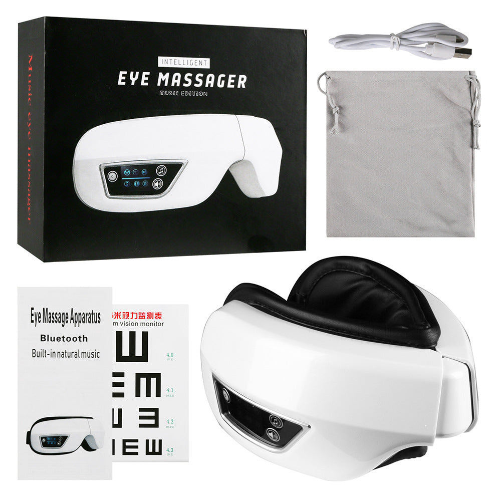 Eye Massager 6D Smart Airbag - Intelligent Air Pressure Hot Compress Vibration