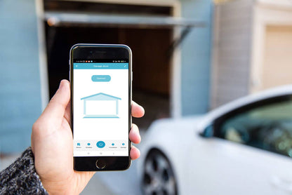 Graffiti Smart WiFi Garage Door Opener – Remote App Control & Voice Assistant Compatible