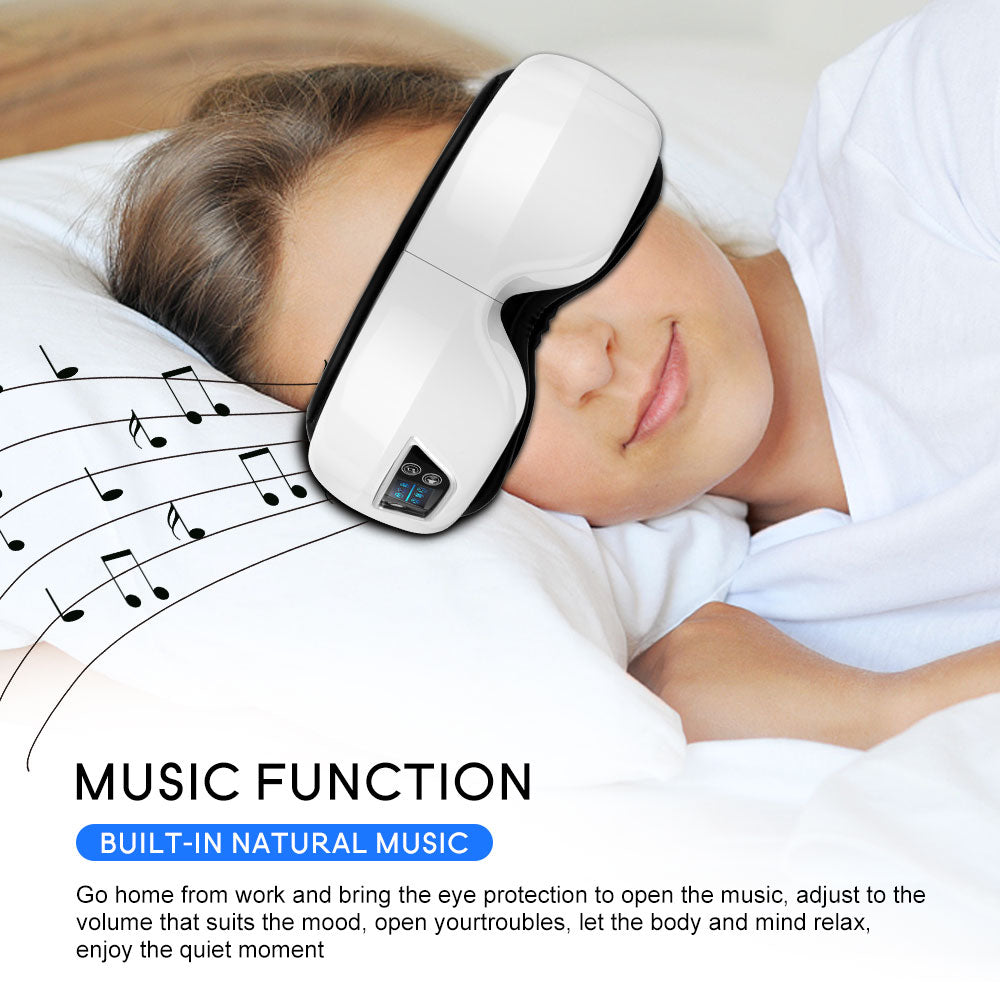 Eye Massager 6D Smart Airbag - Intelligent Air Pressure Hot Compress Vibration