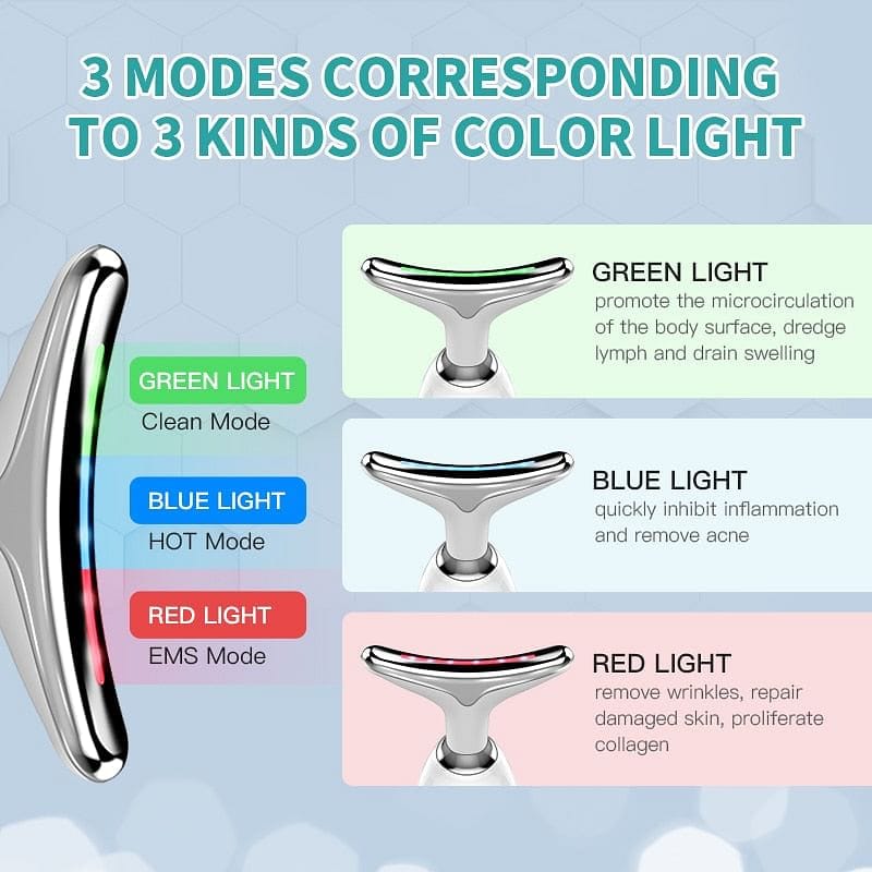 Face Lifting Massage Instrument - Home Use Face Neck Pattern