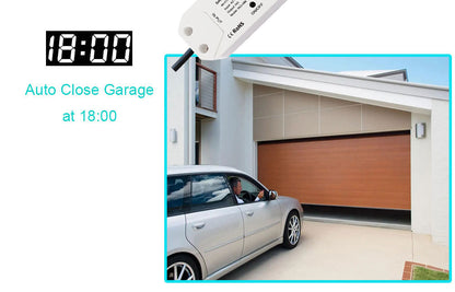 Graffiti Smart WiFi Garage Door Opener – Remote App Control & Voice Assistant Compatible