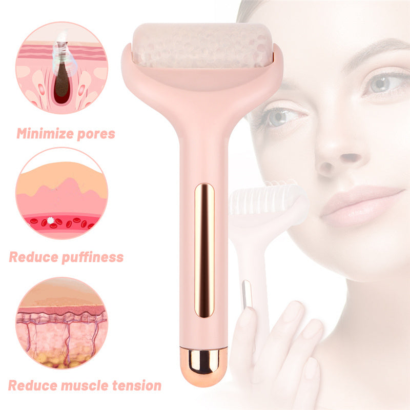 Ice Face Roller - Facial Cooling Device Shrinks And Tightens Skin Massage