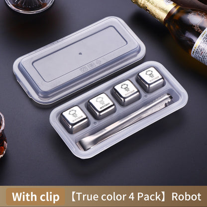 304 Stainless Steel Food Grade Metal Ice Cubes