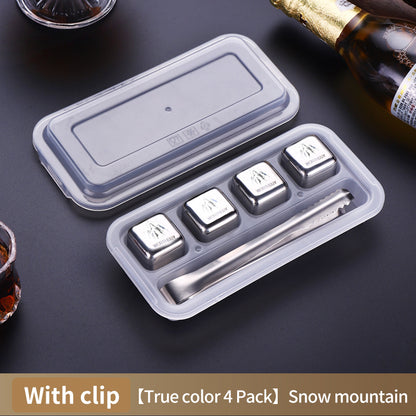 304 Stainless Steel Food Grade Metal Ice Cubes