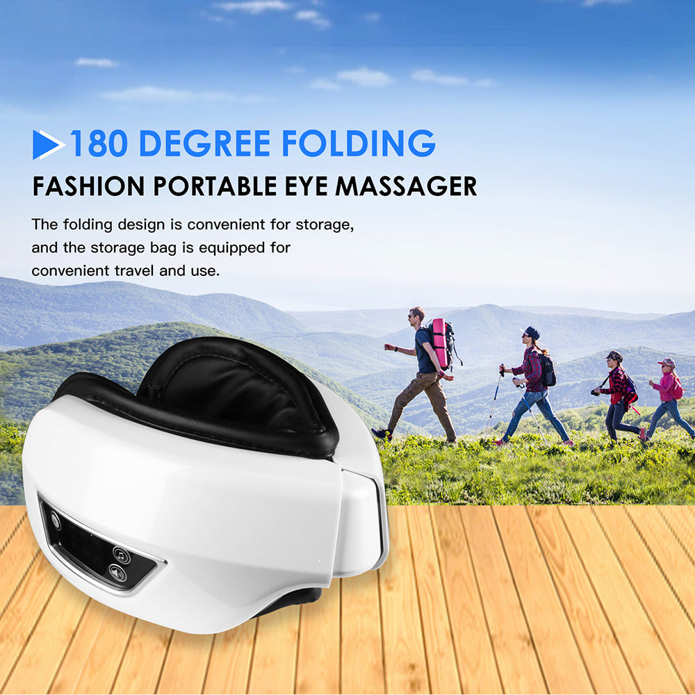Eye Massager 6D Smart Airbag - Intelligent Air Pressure Hot Compress Vibration