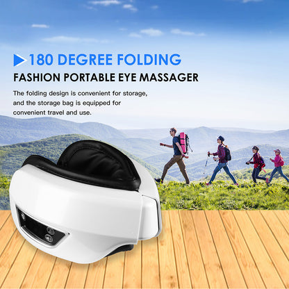 Eye Massager 6D Smart Airbag - Intelligent Air Pressure Hot Compress Vibration