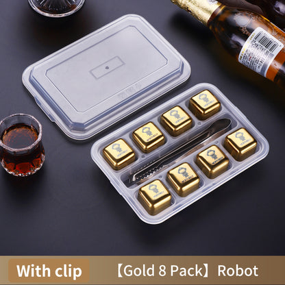 304 Stainless Steel Food Grade Metal Ice Cubes