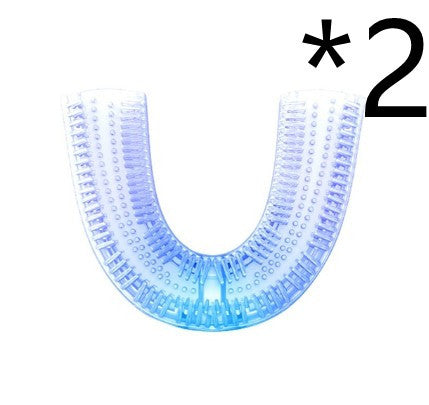 Electric Toothbrush - 360 Degrees Intelligent Automatic brush - Waterproof U Type Tooth Brush Whitening Blue Light USB Charging